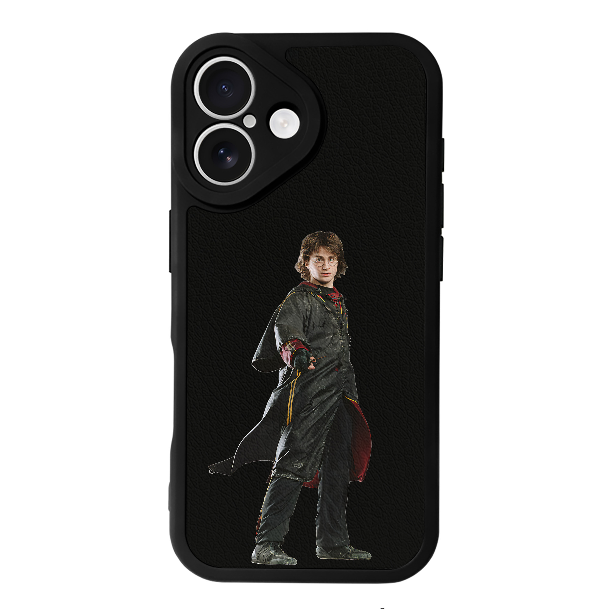 （画像用） Harry Potter ハリー・ポッターシリーズ 【iPhone 16シリーズ対応】シリコンスマホケース（レザー調） 材質：シリコン